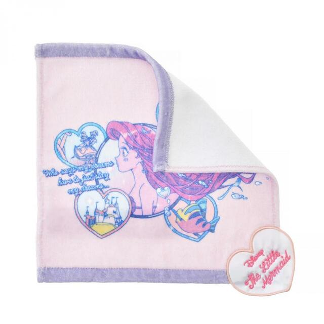 アリエル、フランダー、セバスチャン ミニタオル ときめきマーメイド 660円