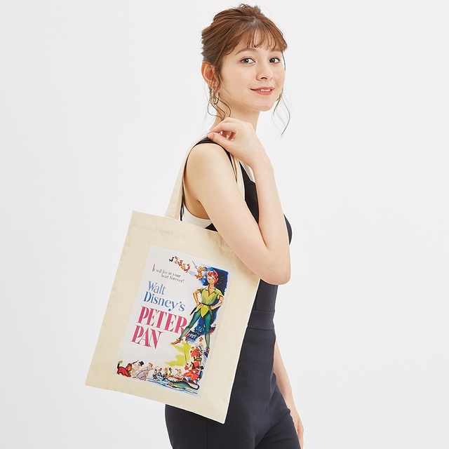 キャンバストートバッグDisney +E ¥790+税