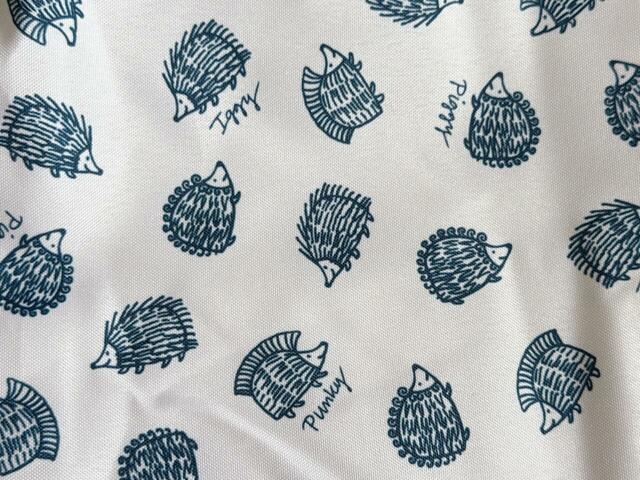 【cookpad plus 2025年夏号特別付録】リサ・ラーソンのかわいいはりねずみ3兄弟の総柄!