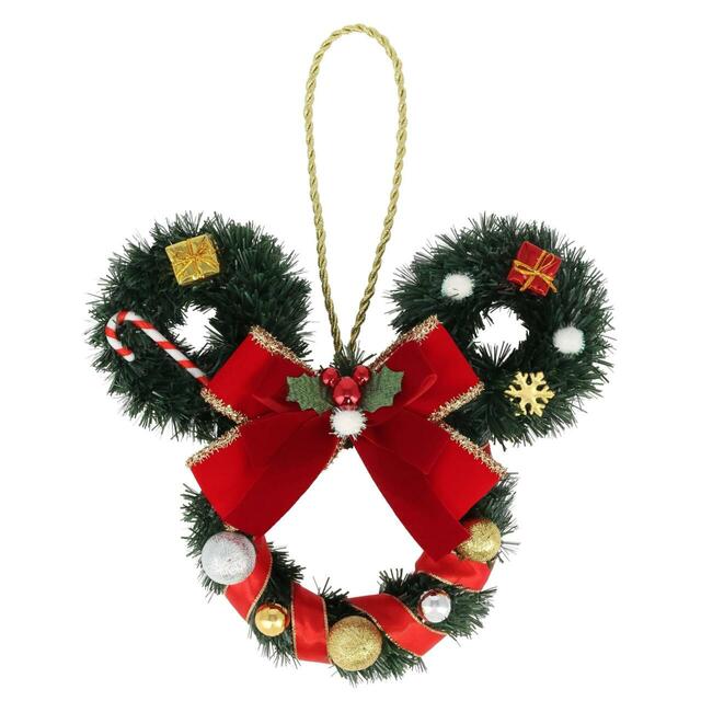 リース 4,000円｜東京ディズニーリゾート「ディズニー・クリスマス」スペシャルグッズ｜販売店舗：東京ディズニーランド「ディズニー＆カンパニー」、東京ディズニーシー「エンポーリオ」｜発売日：2025年11月10日（月）
