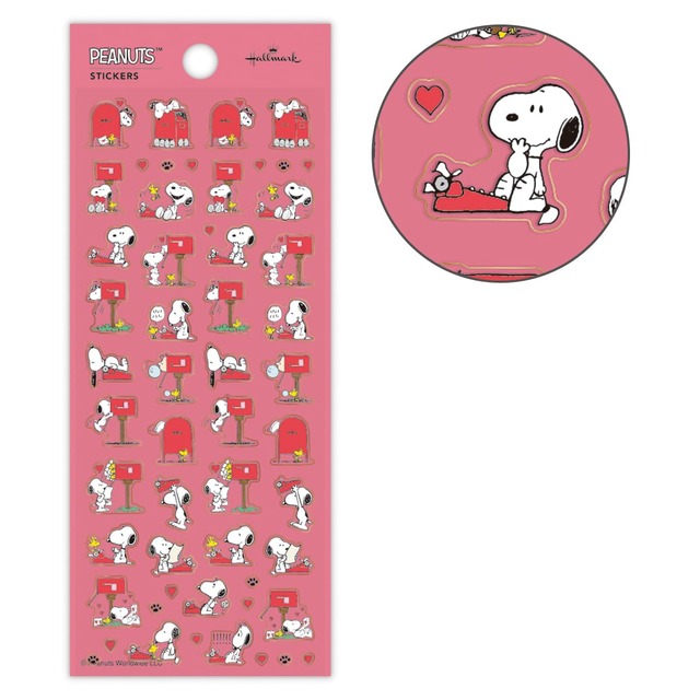 【PEANUTS】850425 SNフチドリてがみ ¥286