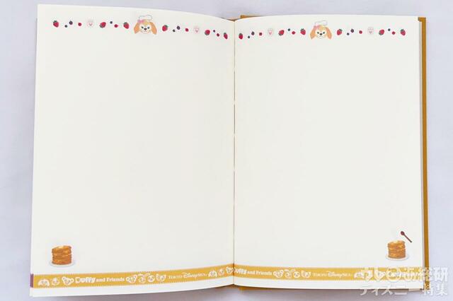 ノート ダッフィー&フレンズ　2025 手帳