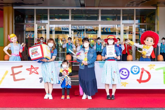 「東京ディズニーリゾート・トイ・ストーリーホテル」開業セレモニーの様子