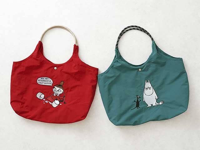 【ムーミン 大容量トートバッグ】新たにリトルミイとアングリームーミンが仲間入り!