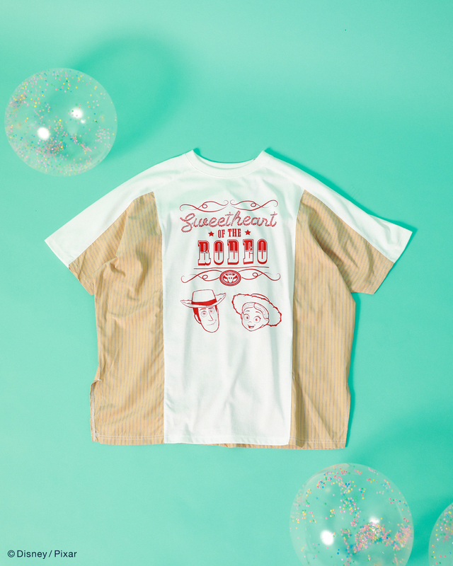 プリントドッキングチュニック 4,990円|Green Parks『トイ・ストーリー』コレクション