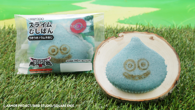 「スライムむしぱん　うきうき♪ラムネあじ」＜本体価格140円（税込151円） 11月15日（水）発売＞【ドラゴンクエストモンスターズ3×ローソンストア100コラボ】