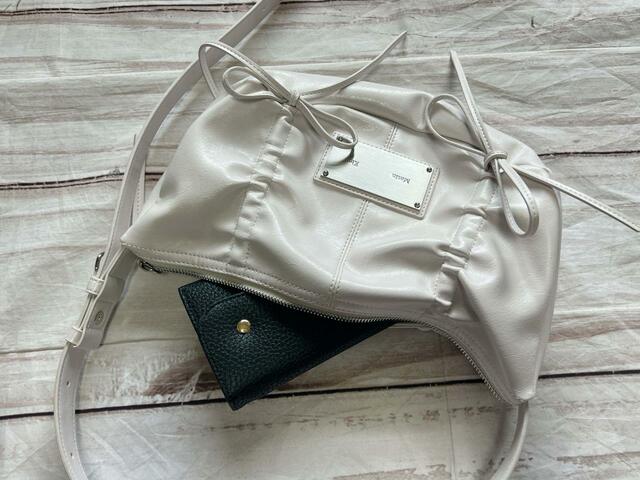 バッグに入れるとこんな感じに♪