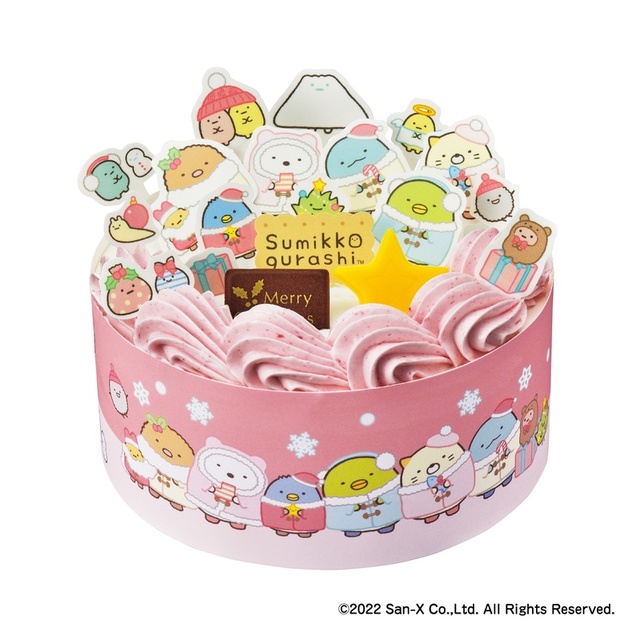すみっコぐらし かざって楽しいクリスマスケーキ