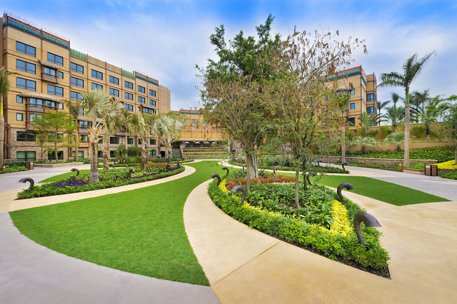 ケヴィン・ガーデン｜香港ディズニーランド・リゾート「ディズニー・エクスプローラーズ・ロッジ」