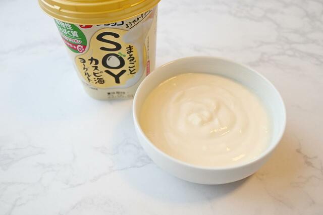 【大豆ヨーグルトのマイルド麻婆豆腐】使うヨーグルトの量は150g