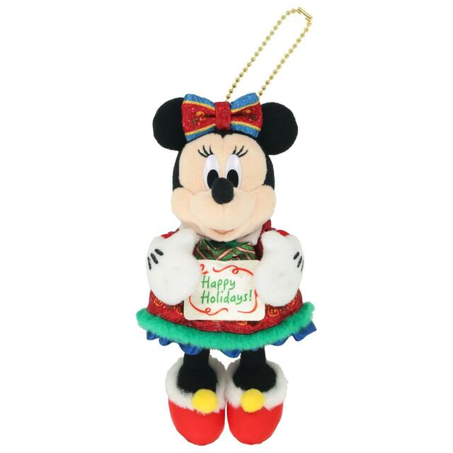 ぬいぐるみバッジ 2,800円|東京ディズニーリゾート「ディズニー・クリスマス」スペシャルグッズ|販売店舗:東京ディズニーランド「ディズニー&カンパニー」、東京ディズニーシー「ガッレーリア・ディズニー」|発売日:2026年11月10日(火)