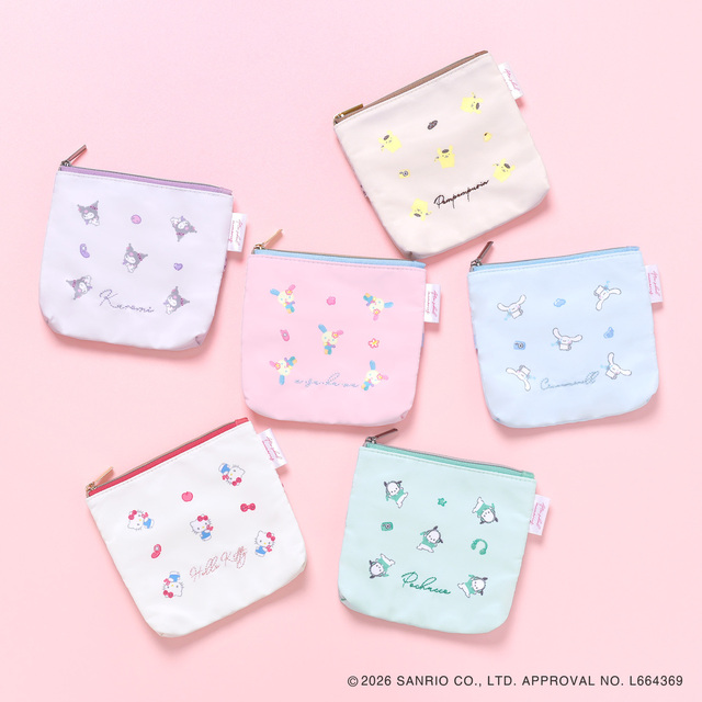 ティッシュポーチ 全6種 ¥1,980