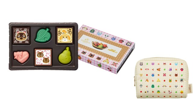 「ゴディバ × あつまれ どうぶつの森 アソートメント 6粒入 オリジナルポーチつき」＜3,630円＞【「ゴディバ × あつまれ どうぶつの森」コレクション】