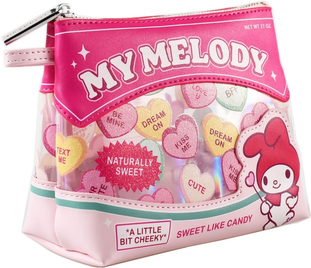 【SKINNYDIP LONDON×サンリオキャラクターズ】「ポーチ」2,750円／マイメロディ