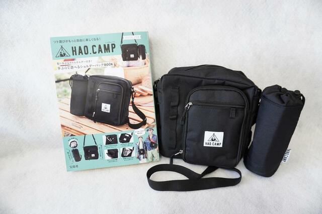 アウトドアシーンだけでなく普段使いもできる機能的なショルダーバッグです♪