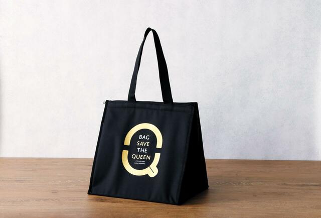 「大型三角保冷バッグ」【クイーンズ伊勢丹オリジナルバッグ】