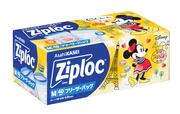ジップロック フリーザーバッグ M　40枚入 ＜Disney＞ 24