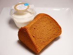 「ブランのキャラメルシフォンケーキ」ローソン