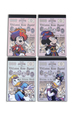 メモセット 900円｜4種類各1絵柄 1個のサイズ：縦約9×横約6cm｜東京ディズニーシー「ディズニー・ハロウィーン」2018