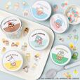 【はぴだんぶい×古川紙工 アイスクリームショップシリーズ】カップアイスのパッケージがかわいい！フレークシール 6種類（各税込550円)