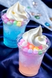 クリーム・シェイブアイス（ブルーゼリー／ピーチゼリー） 各500円｜東京ディズニーリゾート「ディズニー七夕デイズ」