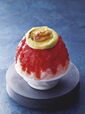 <静岡＞お食事&かき氷　キッチンZEN／静岡伊豆産紅ほっぺブリュレ