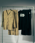 STAR WARS/バックプリントシャツカラー：Beige/Black価格：￥5,990STAR WARS/ロゴテープラインパンツカラー：Beige/Black価格：￥5,990