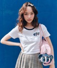 【ANGEL BLUE】リンガーTシャツ ¥4,790 / サイズ FREE / カラー ナチュラル