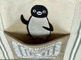 【紀ノ国屋】ポケットを捲ると、Suicaのペンギンの全身の姿が見えるのがかわいい…！
