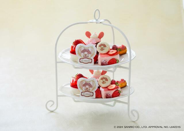 「マイメロディデザートプレート」【「マイメロディ」「クロミ」デザートプレート付き宿泊プラン】