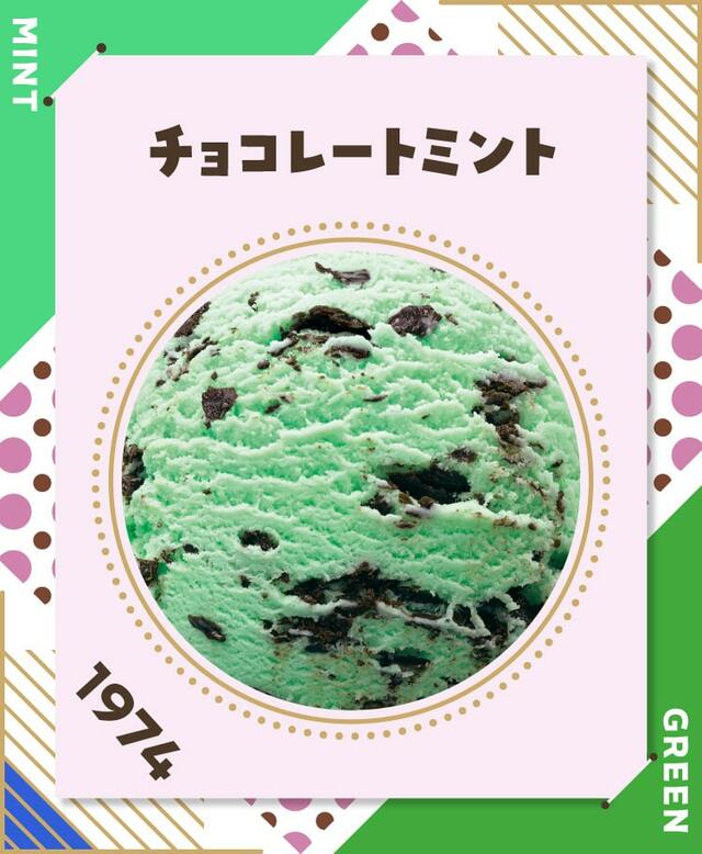【サーティワン フレーバー総選挙2023】第2位　28,030票（昨年1位）  チョコレートミント