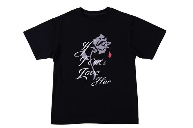 愛せぬならばTシャツ 3,900円｜サイズ：M／W480㎜×H640㎜ L／W520㎜×H660㎜（ユニセックス）｜劇団四季 ディズニーミュージカル『美女と野獣』東京ディズニーリゾート内舞浜アンフィシアター公演オリジナルグッズ