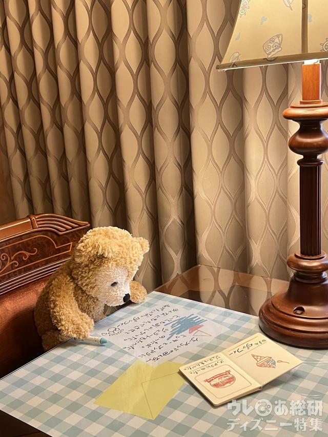 東京ディズニーシー・ホテルミラコスタ「ダッフィーのワンダフル・ヴォヤッジ」スペシャルルームでぬい撮り