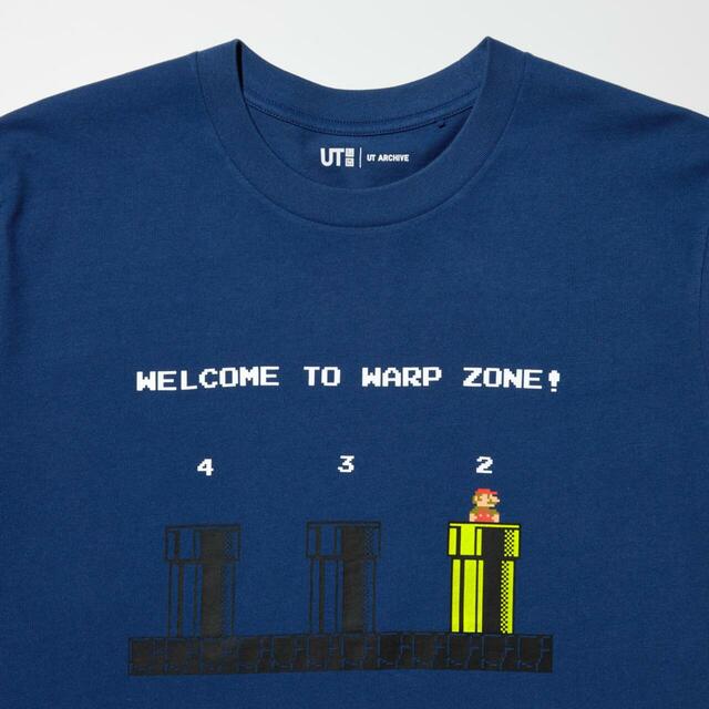 ユニクロ UTアーカイブ スーパーマリオ グラフィックTシャツ 1,500円