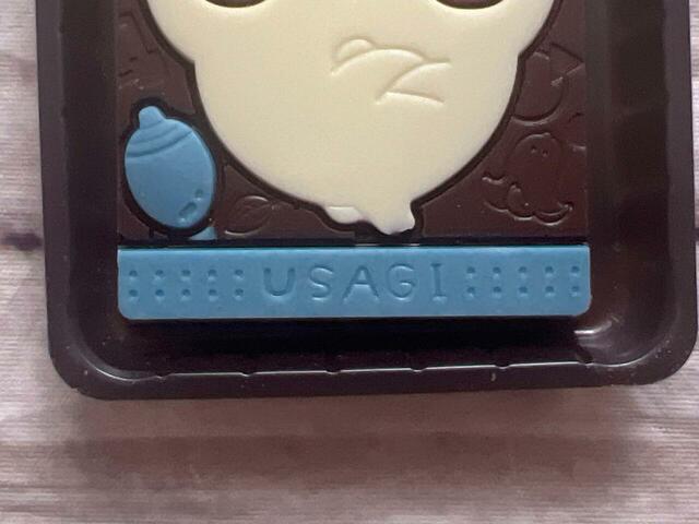 もちろん「USAGI」のロゴチョコもありますよ♪