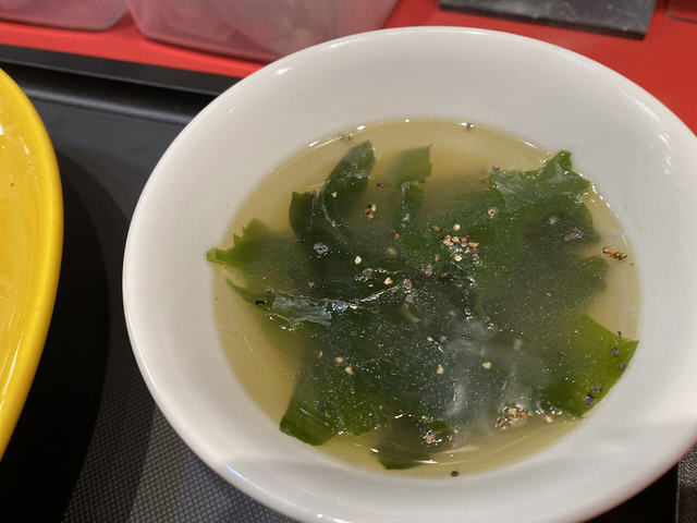 地味だけどなくてはならないワカメスープ　