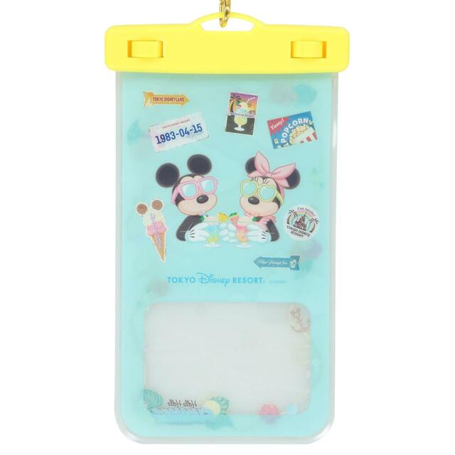 スマートフォンケース 2,800円|夏の東京ディズニーリゾート「Hello Hello SUMMER!」グッズ|販売店舗:東京ディズニーランド「グランドエンポーリアム」、東京ディズニーシー「タワー・オブ・テラー・メモラビリア」|発売日:2026年6月11日(木)