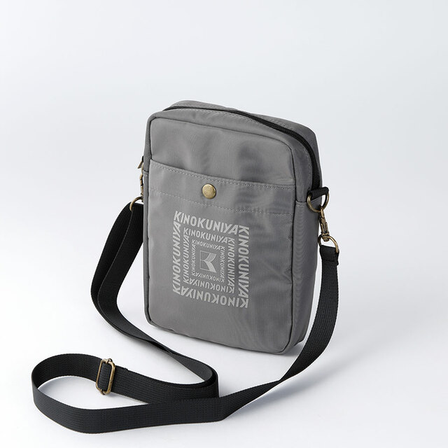 【紀ノ国屋 ショルダーポーチ（全3種）】グレー