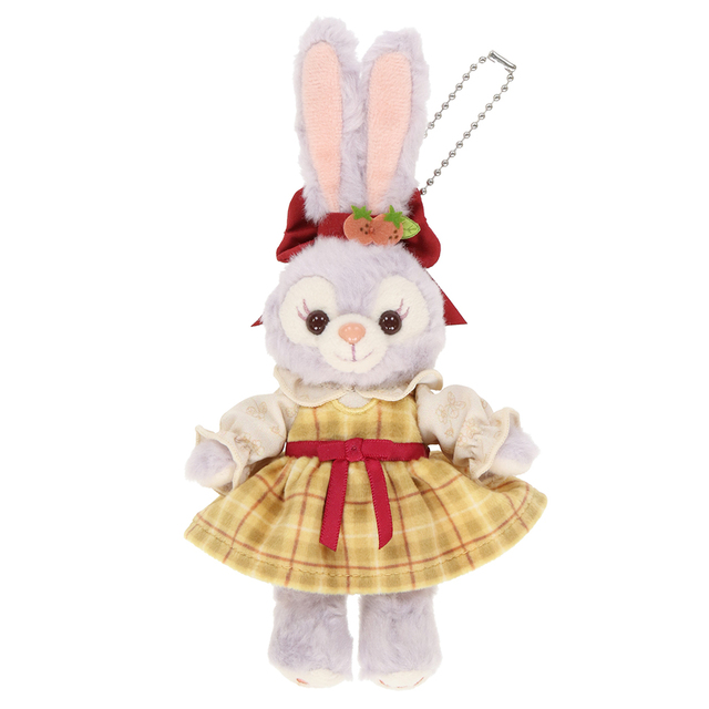 「ダッフィー＆フレンズのハートフェルト・ストロベリーギフト」ぬいぐるみバッジ