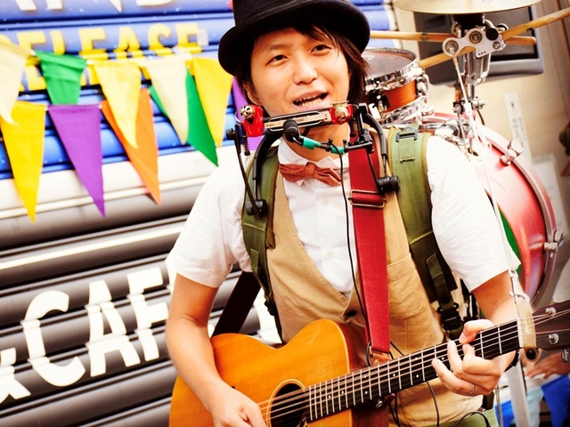 「タイマン大道芸バトル」のステージも！