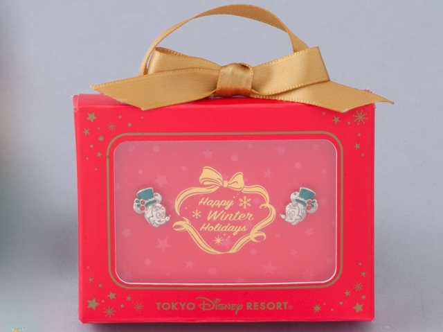 ピアス ¥1,600｜東京ディズニーリゾートのクリスマス（2016年）TDL/TDS共通スペシャルグッズ