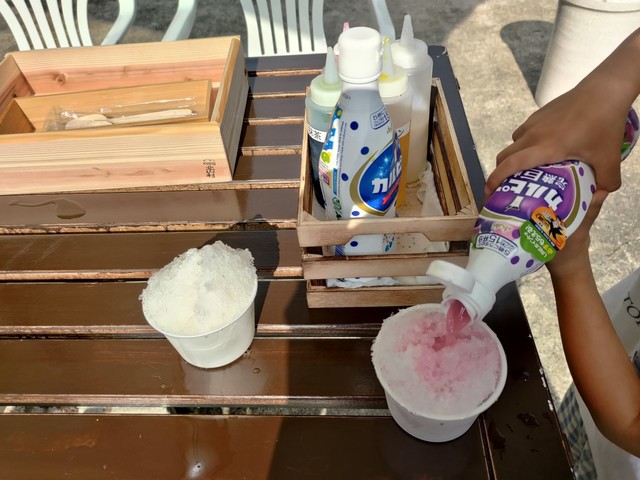 【ルトゥール京都】自分で作れるウェルカムかき氷