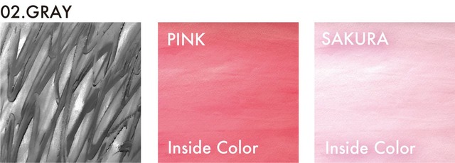 【airo】02.GRAYの配色パターン