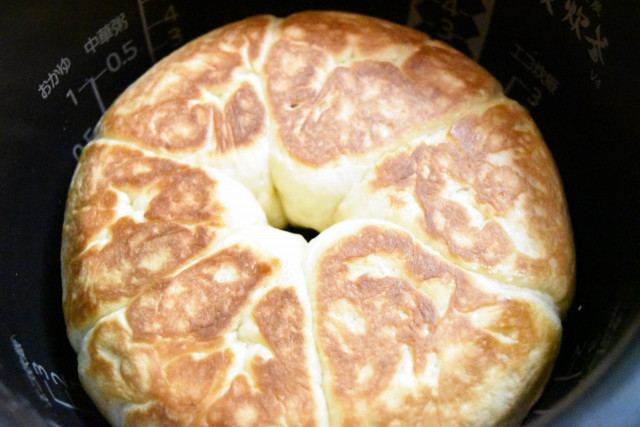 香ばしい香りがしてきたら焼き上がり。