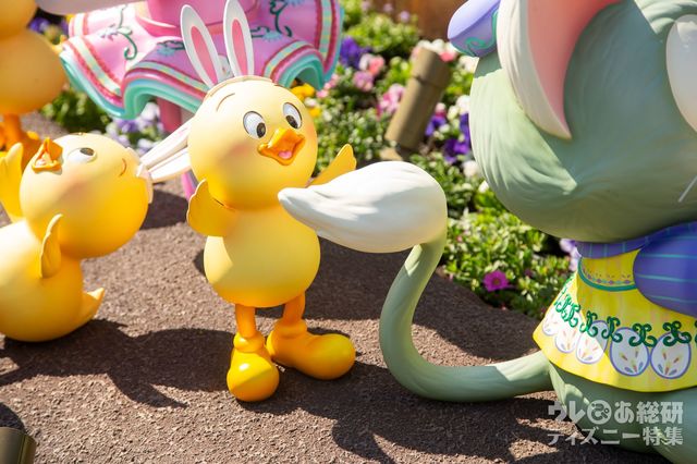 「うさピヨ・イースターパーク」デコレーション