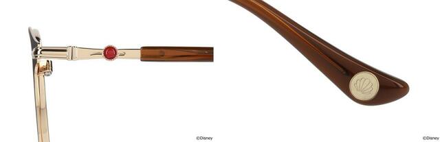 アリエル ZY232009 ¥8,800｜Disney Collection created by Zoff “PRINCESS”（ディズニーコレクション クリエイテッド バイ ゾフ “プリンセス”）