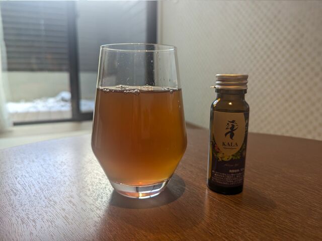 【軽井沢マリオットホテル】ファスティングプランに含まれる酵素ドリンク