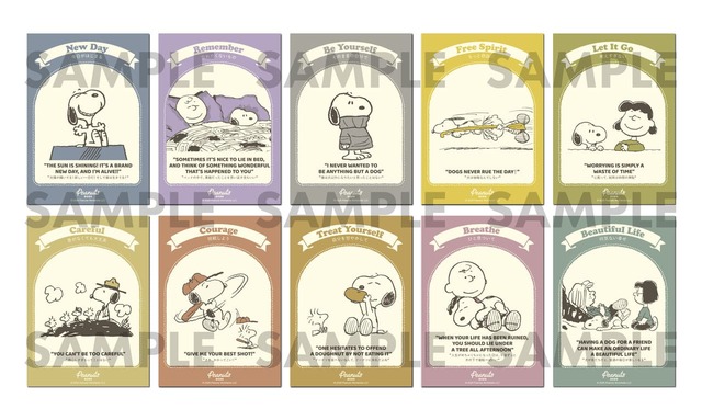 【ファミリーマート「スヌーピーと楽しむ、ファミマの秋」キャンペーン】「スヌーピーランダムブロマイド「オラクル」(全10種)」L判300円、2L判500円/販売期間:2026年10月27日(火)10:00 ~ 11月30日(月)23:59、店内マルチコピー機サービス「ファミマプリント」にて