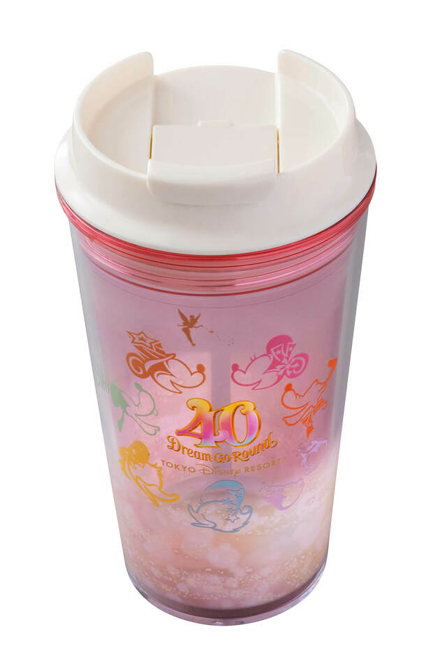 スーベニアタンブラー 1,300円｜東京ディズニーリゾート40周年“ドリームゴーラウンド”スペシャルメニュー