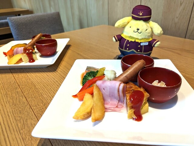 【三井ガーデンホテル銀座五丁目】和食ダイニング「SHARI」での朝食ハーフビュッフェの選べる御膳